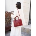thumbnail image 6 of Genuine Cowhide Leather Women's Crocodile Embossed Tote Bag, Top Handle Crossbody Shoulder Purse, 6 of 9