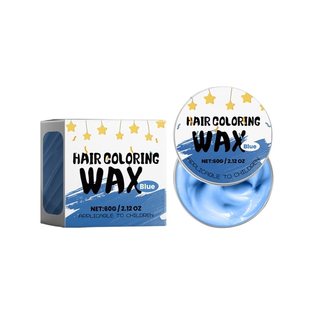 Cera de color temporal para el cabello para niños, mujeres y hombres, tinte lavable para peinar el cabello teñido, para niñas, niños y adolescentes, crema en gel para teñir el cabello al instante, 60