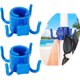 thumbnail image 1 of 2 piezas - Gancho para sombrilla - Colgador de toallas - Percha - Pincho porta toallas - Accesorios de playa, azul, 1 of 4