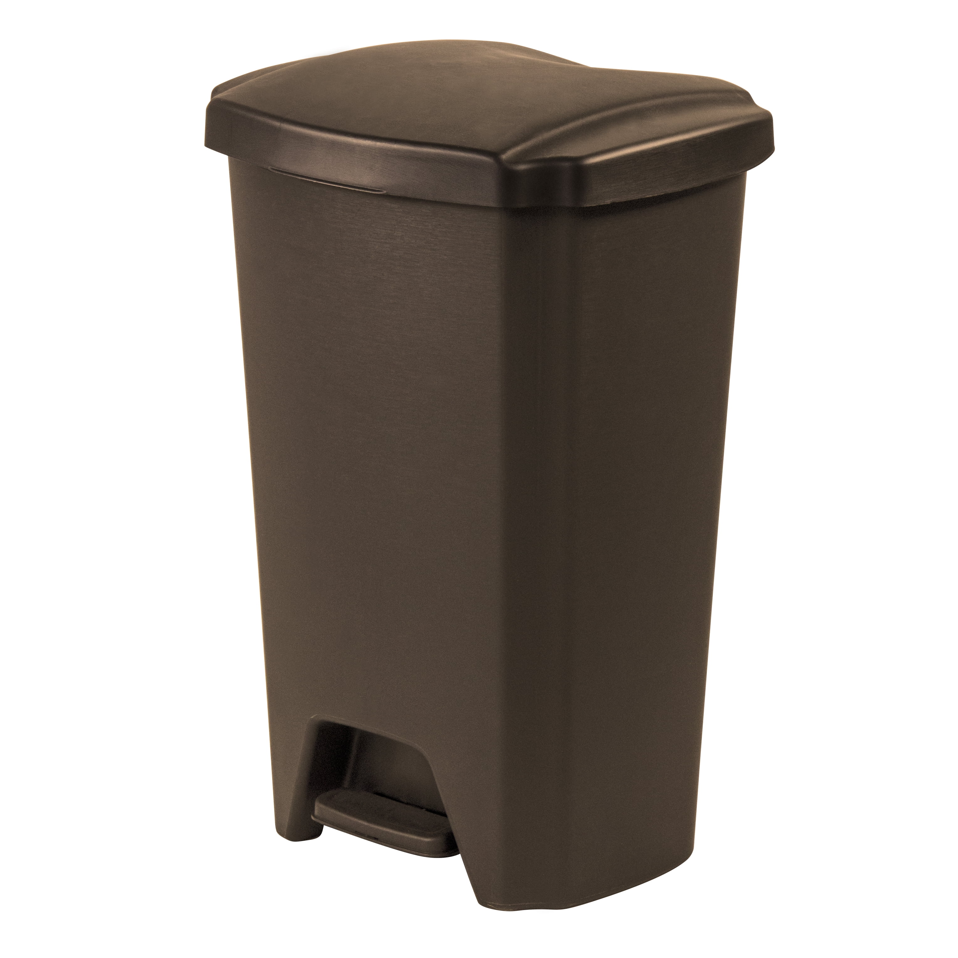 Trash Cans & Recycle Bins - Walmart.com - Hefty 13-Gallon Step-On Trash Can