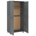 thumbnail image 4 of vidaXL Armoire de Rangement pour Garde-Robe en Bois Massif de Pin, 4 of 6