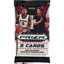 2020-21 Prizm Draft Picks Collegiate Basketball 2020-21 Prizm Draft Picks Basketball Trading Card MEGA BOX Pack (5 Cards)