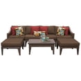 thumbnail image 1 of Soho 7 Piece Outdoor Wicker Patio Furniture Set 07b, 1 of 7