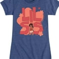 thumbnail image 3 of Moana 2 - Lil Sis Simea - Girl's Toddler And Youth Fitted Short Sleeve Graphic T-Shirt, 3 of 5