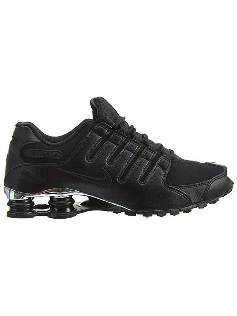 Decrépito pintar Tren Nike Men's Shox NZ PRM Black/Black Chrome Running Shoe (11 D(M) US) -  Walmart.com