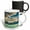 Multicolor, variant on 3drose, Argentina, Tierra Del Fuego National Park. Magellan Strait, Mountain., 11oz Two-tone Green Mug