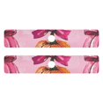 thumbnail image 2 of Pink Pumpkins and Bows Sink Splash Guard Faucet 30x5.4in Drying Mat Drying Mat Absorbent Pad for Bathroom Kitchen 1PCS, 2 of 7