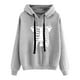 thumbnail image 1 of Pntutb Sudadera con capucha para mujer Impresión Suelta Casual Moda Manga larga Sudadera de Halloween tops Pntutb Pntutb-4657, 1 of 2