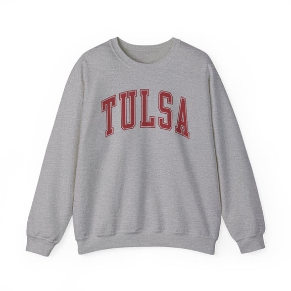 Tulsa Sweatshirt Gifts Crew Neck Shirt Long Sleeve Unisex