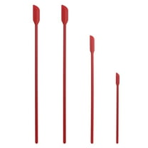 Mini Silicone Spatula, Effective Makeup Small Spatula Set for Cosmetic Bottle, Multifunctional Kitchen Thin Spatula, Reusable Beauty Tiny Tools for Accurately Control Amount