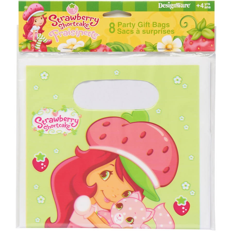 Party Supplies 8 Count Strawberry Shortcake Birthday Party Gift