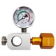 thumbnail image 1 of Adaptador de Recarga de CO2 para Soda con Manómetro. Estación de Llenado de Carbonatador para Intercambiador de CO2 para Soda DUO Terra Art., 1 of 5