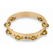 LP Pro Single Row Tambourine 10 in. Brass