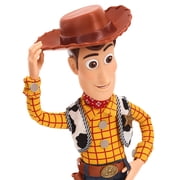 Disney Store Official Sheriff Woody Talking Action Figure from Toy Story, Features Sounds and Phrases from The Movies, Interacts with Other Figures and Toys
