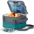 thumbnail image 7 of Titan Deep Freeze Fridge Cold Expandable Lunch Pack - Smoke Gray/Green | Includes 2X 250g High Performance Ice Walls | Insulated Horizontal Design, 7 of 7