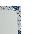 thumbnail image 3 of Ambesonne Nautical Fitted Sheet, Boat on Ocean Journey, Queen Size, Blue and White, 3 of 3