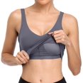 thumbnail image 3 of Women's Athlete Crop Tank Top Medium Support Sports Bra Yoga Fitness, 3 of 7