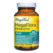 MegaFood Megaflora Plus Probiotic 50 Billion Cfu 60 Caps