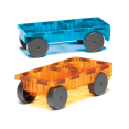thumbnail image 1 of MAGNA-TILES® Cars Ensemble d'Extension 2 Pcs : Bleu et Orange, 1 of 2