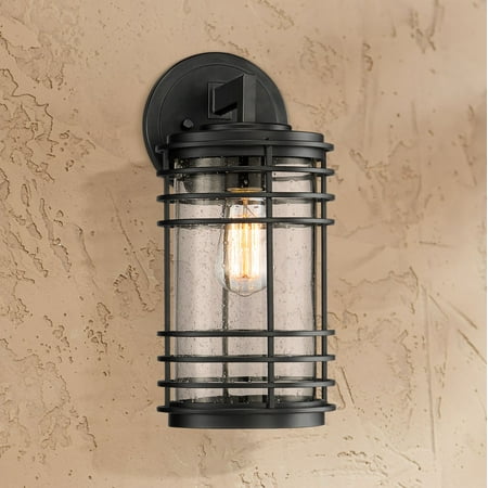 Patio And Decking Designs Possini Euro Design Modern Outdoor Wall Light Fixture Black Geometric 15