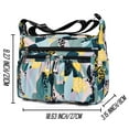 thumbnail image 4 of Nausy Women's Nylon Crossbody Shoulder Bag with Pocketbooks, Multicolor, 4 of 6