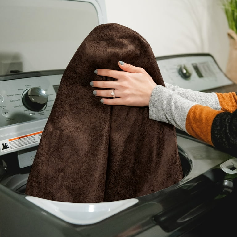 Big Joe Nestle Bean Bag Sofa, Espresso Blazer, Vegan Leather, 5