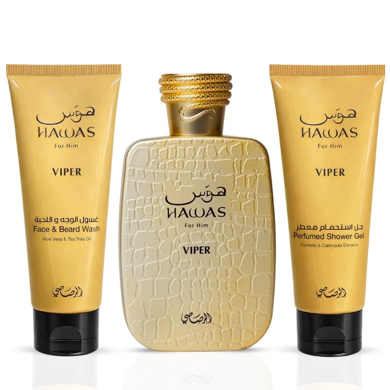 Hawas Viper 3-Piece Perfume Gift Set by Rasasi - Walmart.com