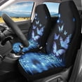 thumbnail image 2 of XYZCANDO Butterfly Pattern Automotive Seat Protector Cover Breathable Cloth Durable Car Seat Covers Interior Front Seat, Waterproof Non-Slip Truck Van, 2 of 10