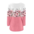 thumbnail image 4 of Bovemsi Womens Sweatshirts Ladies' Fashionable Casual Printed Pullover With Pockets Plush Capless Sweater Fall Fashion Outfits 2025 Clothes, 4 of 5