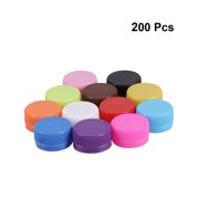 Supvox 200Pcs Beverage Cap Assorted Color Plastic Bottle Caps