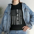 thumbnail image 2 of Best Pop pop Ever Vintage American Flag for Dad Papa T-Shirt, 2 of 2
