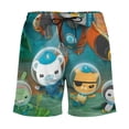 thumbnail image 4 of The Octonauts Mens Swim Trunks with Compression Liner Board Shorts Quick Dry Swim Shorts Bathing Suits M, 4 of 8