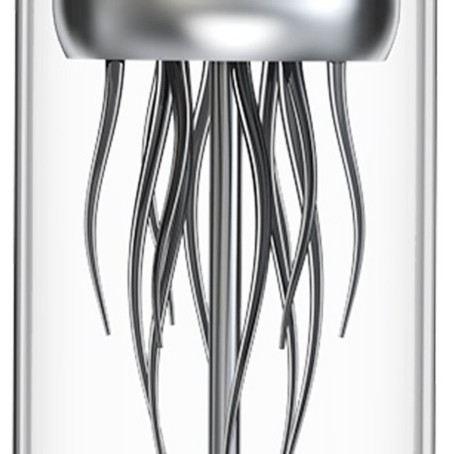Lámpara Colorida Creative Atmosphere Lamp Octopus Audio Jellyfish Altavoz inalámbrico (negro) Likrtyny Para estrenar