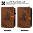 thumbnail image 2 of iPad Pro 11 Case 2021/2020/2018, iPad Air 4th Generation Case, Folio Stand PU Leather Smart Wallet Cover with Auto Wake/Sleep Pencil Holder Slim iPad Cover for Girls Women,Brown, 2 of 5