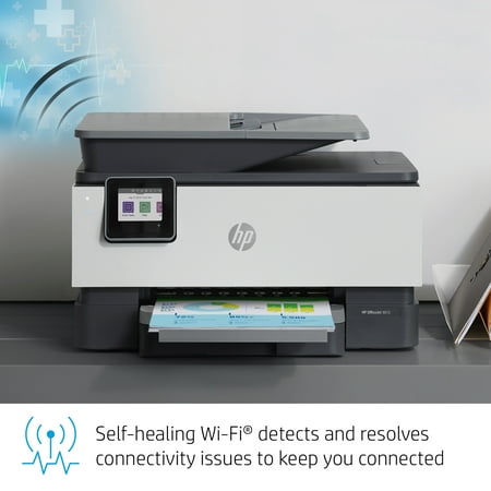 HP OfficeJet 9012 All-in-One Wireless Printer, with Smart Tasks for Smart Office Productivity (1KR44A)