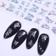 thumbnail image 3 of Pegatinas de uñas de mariposa, pegatinas de uñas de mariposa de color, pegatinas autoadhesivas para uñas para niñas, 3 of 5