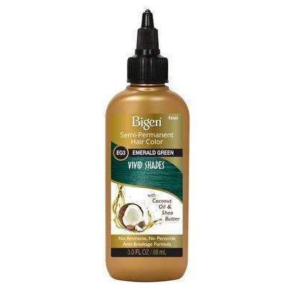 Bigen Vivid Shades Semi Permanent Hair Color - EG3 Emerald Green