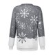 thumbnail image 5 of Mujeres moda cuello redondo Navidad manga larga Tops blusa pulóver sudadera Fridja  fhghd487, 5 of 5