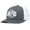 Charcoal/White, variant on Mens Christian Hat Highway to Heaven Jesus Mens Christian Mesh Back Trucker Hat Baseball Cap-Heather Grey/Black