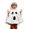 thumbnail image 3 of Gaexia Kids Halloween Ghost Cloak, Hooded Cape for Boys Girls, Cotton Party Dress-Up 1-6Y, 3 of 8