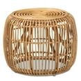 thumbnail image 2 of bali & pari Maverick Rattan End Table, Brown, 2 of 6
