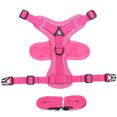thumbnail image 1 of Yidarton  New Dog Leash Vest Chest Strap Reflective Breathable Walking Cat Rope Dog Rope Spot Rose Red L, 1 of 12