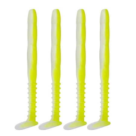 Youthyao 4Pcs Shad Swimbait Lure Soft Baits Fishing Tackle Perch Fishing Lure for Freshwater Saltwater Fishing
