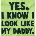 thumbnail image 2 of Cute I Look Like Daddy Dad Joke Youth T Shirt Tee Boys Infant Toddler Brisco Brands 4T, 2 of 6