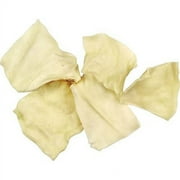 Rawhide Chips for Dogs Natural or Chicken Flavors - Bulk Packs Made in the USA! (Natural,10 Chips)