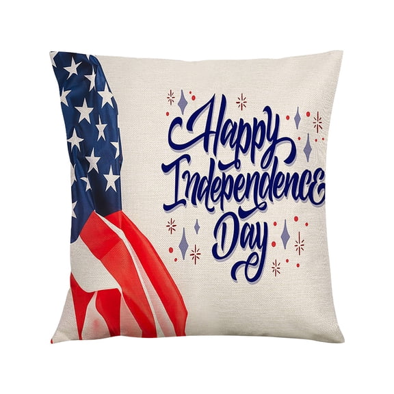 250 Anniversary Usa 4Th Of July Independence Day Decorations Red, White Blue 18 In Independence Day Pillow Memorial Day Patriotic Pillowcase Decoration Independence Day Decorative Pillow