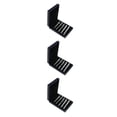 thumbnail image 2 of Minnieouse 5 Pieces Silver Brushed Tie Bar Black Men Clasp Box Necktie Clip with Formal Type1, 2 of 6