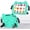 Green, variant on REQO Kids Case Compatible with iPad 12th (A19) 2026/11th (A16) 2025 11inch,Lightweight EVA+Rugged PC Kid Friendly Shockproof Stand Protective Case,Kid Friendly Cute Tablet Cover