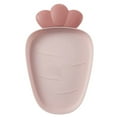 thumbnail image 1 of Serving Tray Cute Cartoon Radish Design Snack Food Tray Creative Decorative Radish Design Snack Food Tray Plate Cute Cartoon Creative Decorative Serving Tray for Household Kitchen  Green, 1 of 6