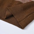 thumbnail image 6 of NOLDARES Christmas Sweater Kids,Toddler Boys Sweater Kids Winter Warm Sweater Crewneck Pullover Tops,A112-Coffee, 6 of 6